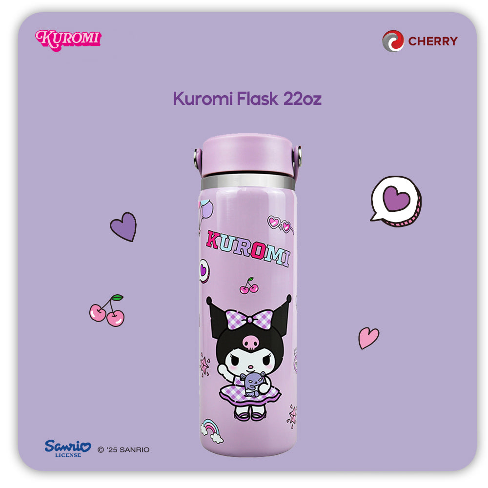 Sanrio Characters and CHERRY Flask 22oz