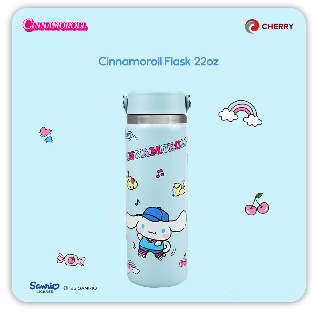 Sanrio Characters and CHERRY Flask 22oz