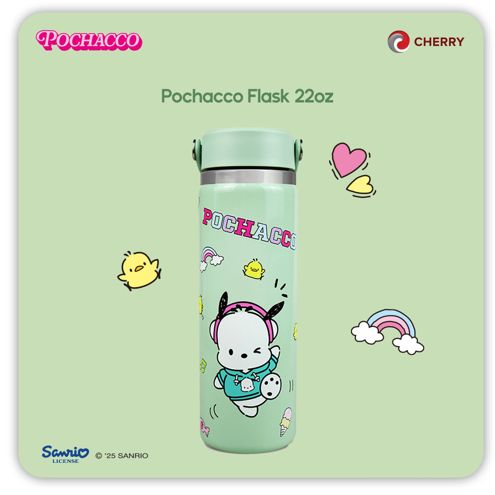 Sanrio Characters and CHERRY Flask 22oz