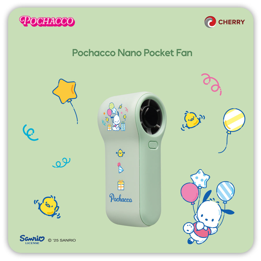 Sanrio Characters and CHERRY Nano Pocket Fan