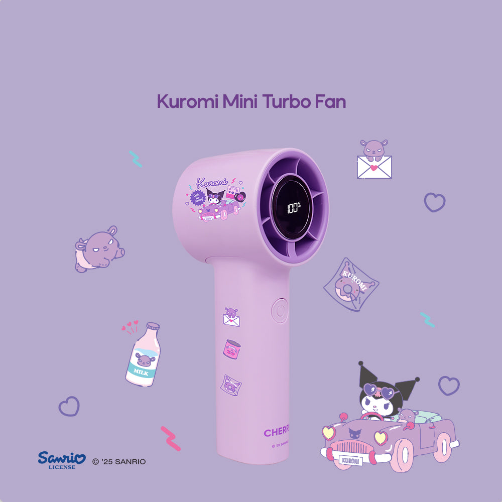 Sanrio Characters and CHERRY Mini Turbo Fan