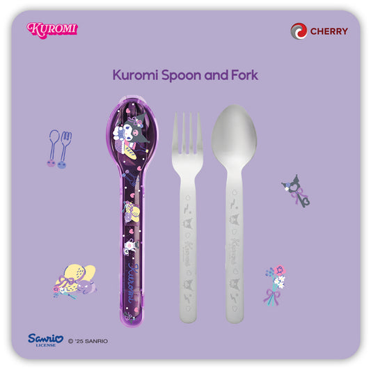 Sanrio Characters and CHERRY Spoon and Fork