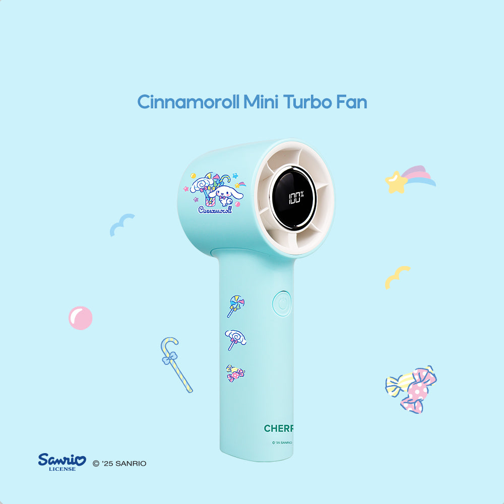 Sanrio Characters and CHERRY Mini Turbo Fan