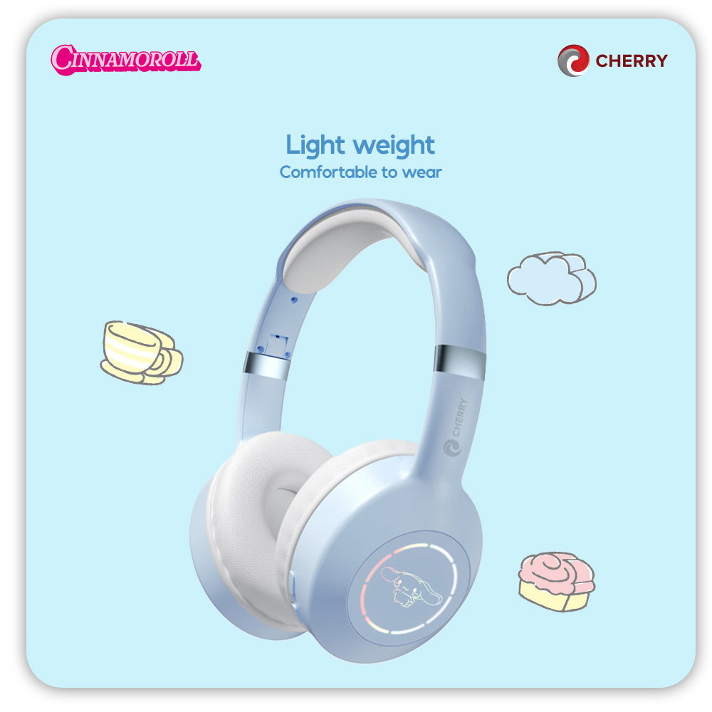 Sanrio Characters and CHERRY Bluetooth Headphones