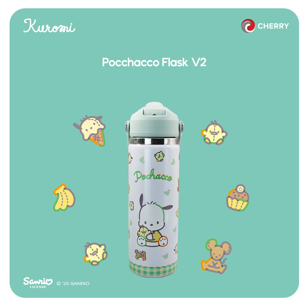 Sanrio Characters and CHERRY Flask 22oz Pop