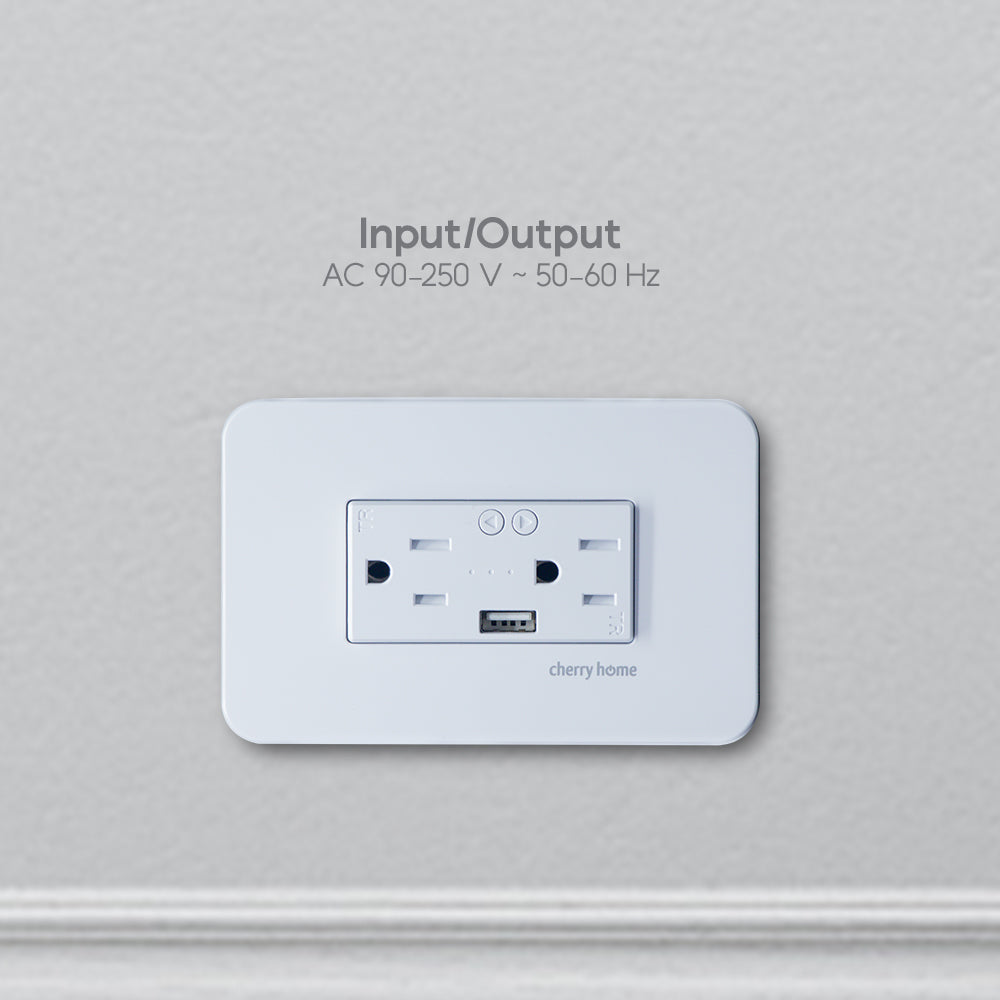 CHERRY Smart Wall Socket with USB