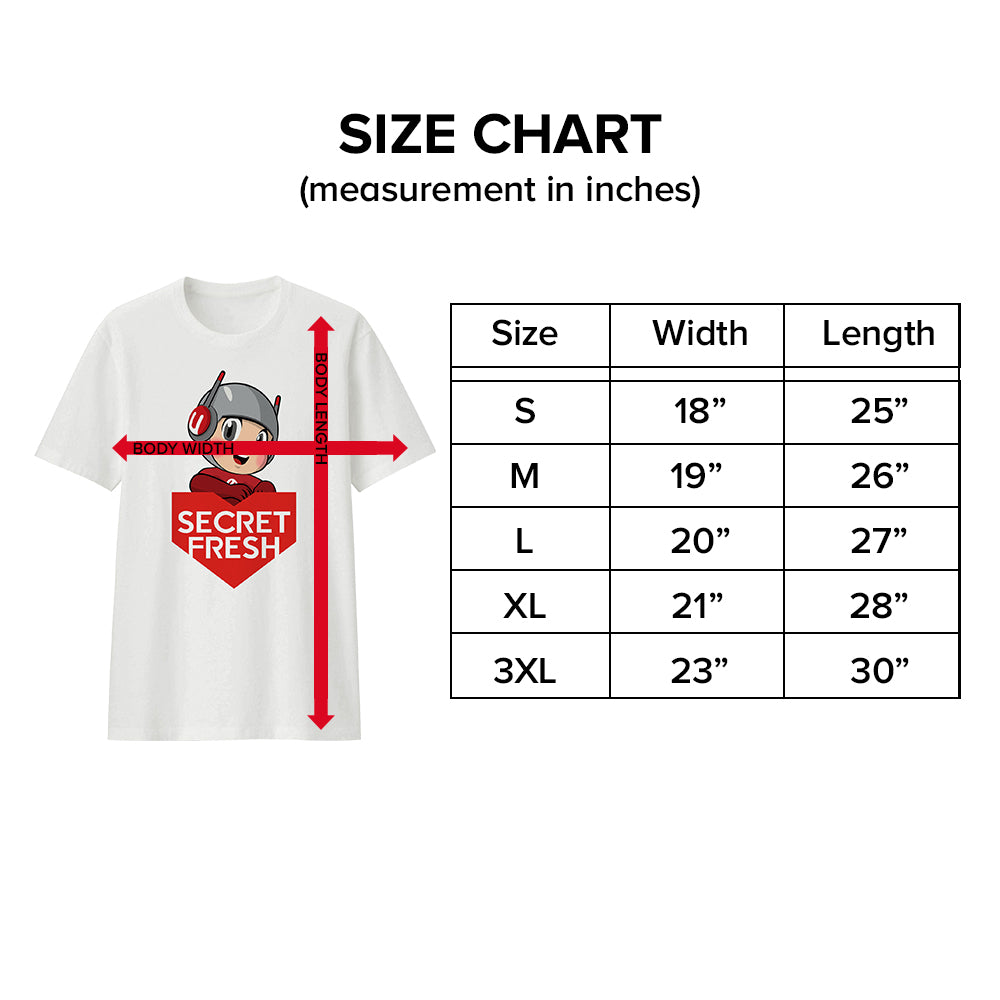 CHERRY x Secret Fresh T-Shirt - (White)