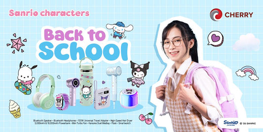 School Just Got Cuter: Gear Up with Sanrio characters and CHERRY Philippines Products!