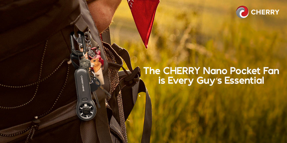 GUY ESSENTIALS: THE CHERRY NANO POCKET FAN