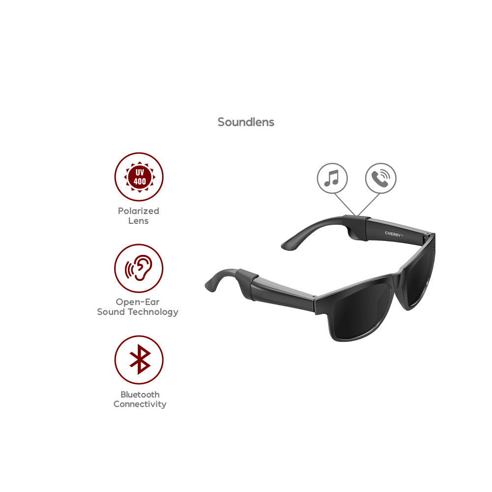 CHERRY Soundlens (2-in-1 Bluetooth Glasses)