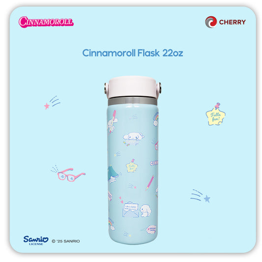 Sanrio Characters and CHERRY Flask 22oz