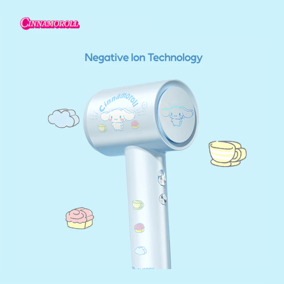 Sanrio Characters and CHERRY High-Speed Hair Dryer