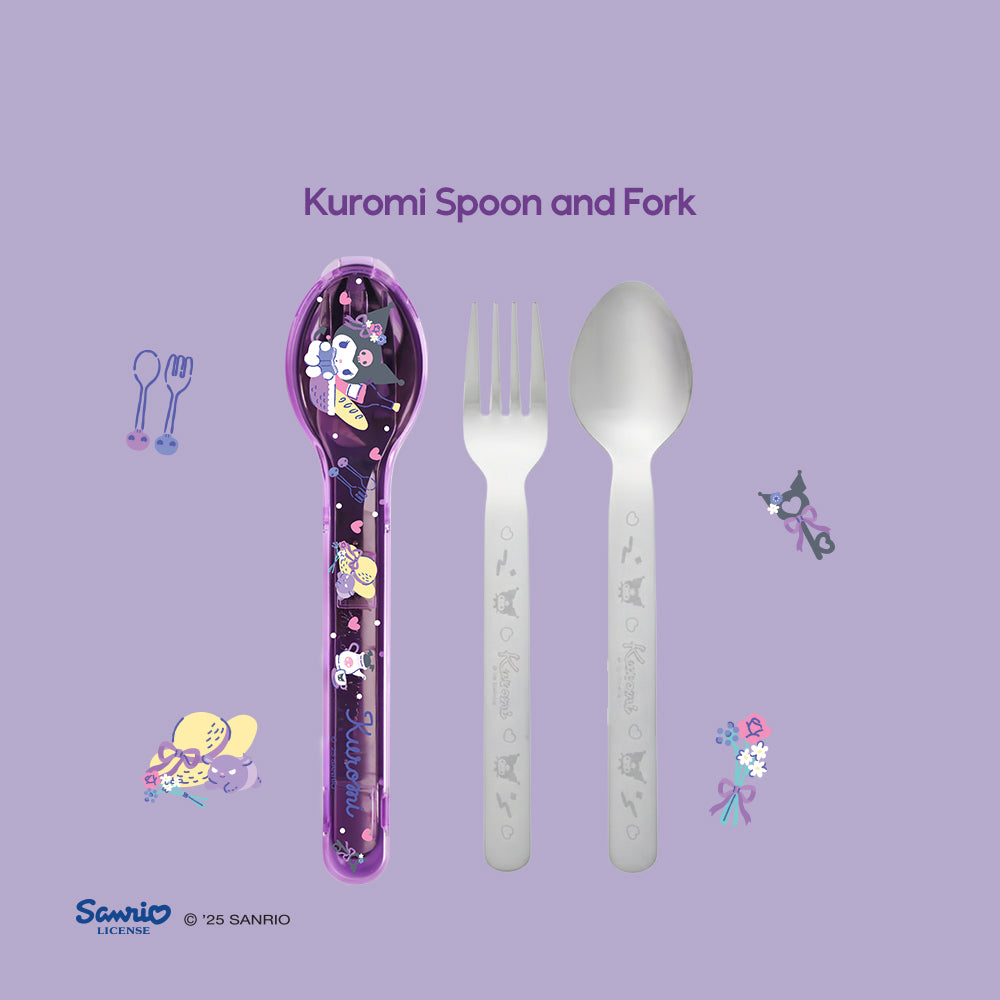 Sanrio Characters and CHERRY Spoon and Fork