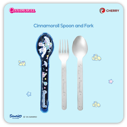 Sanrio Characters and CHERRY Spoon and Fork
