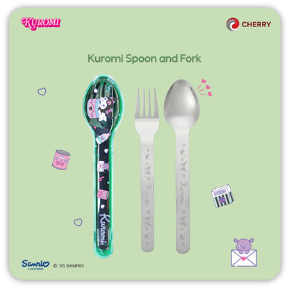 Sanrio Characters and CHERRY Spoon and Fork
