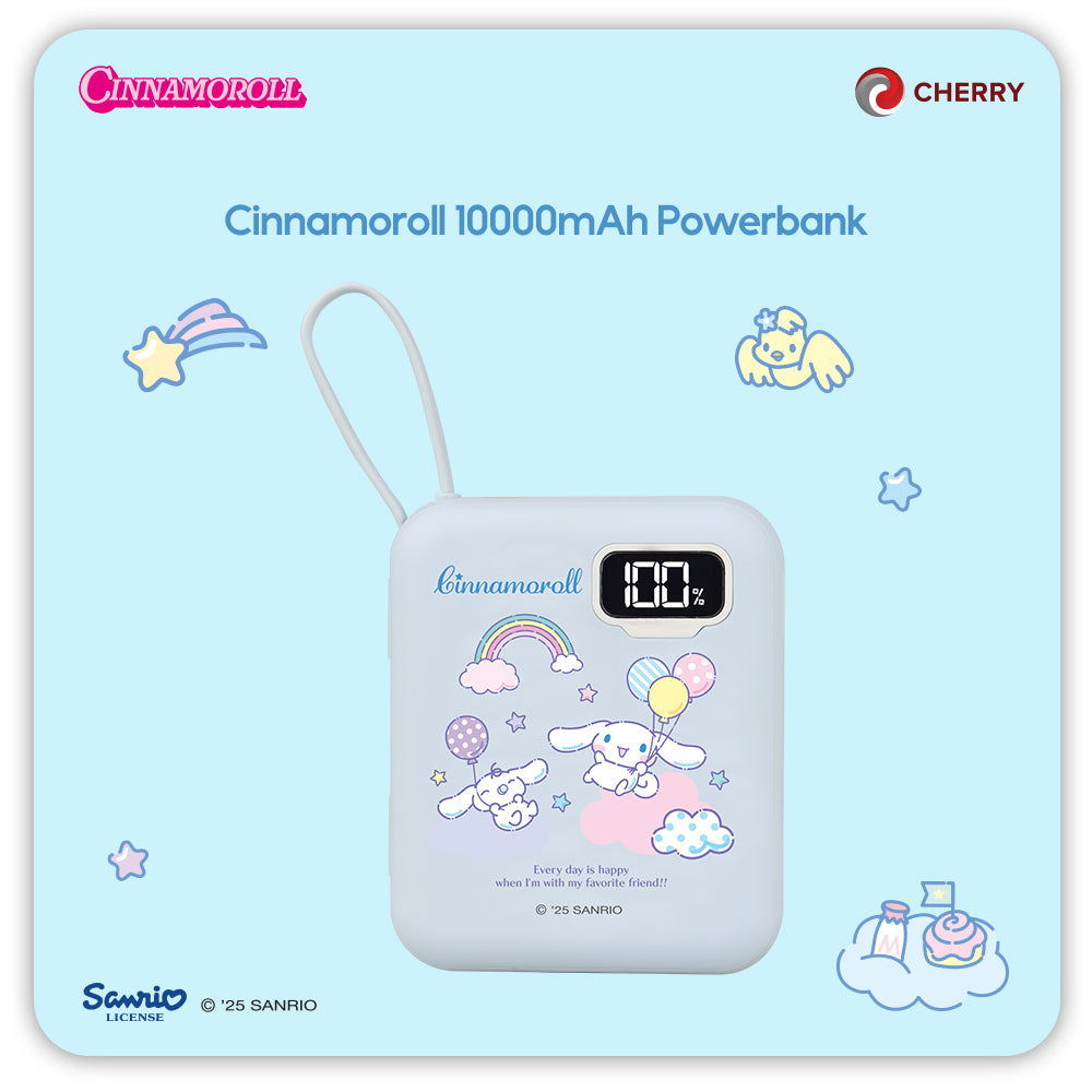 Sanrio Characters and CHERRY Powerbank 10,000mAh