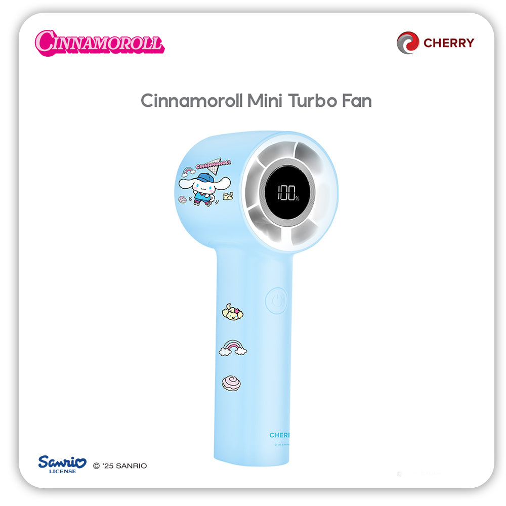 Sanrio Characters and CHERRY Mini Turbo Fan