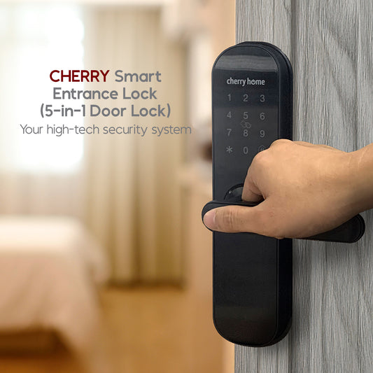 CHERRY Smart Entrance Lock (5-in-1 Door Lock)