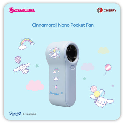 Sanrio Characters and CHERRY Nano Pocket Fan