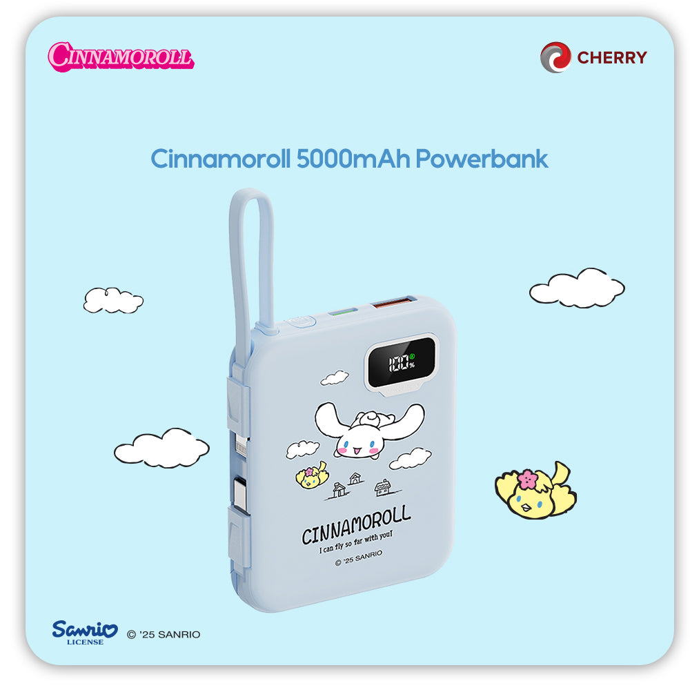 Sanrio Characters and CHERRY Powerbank 5000mAh