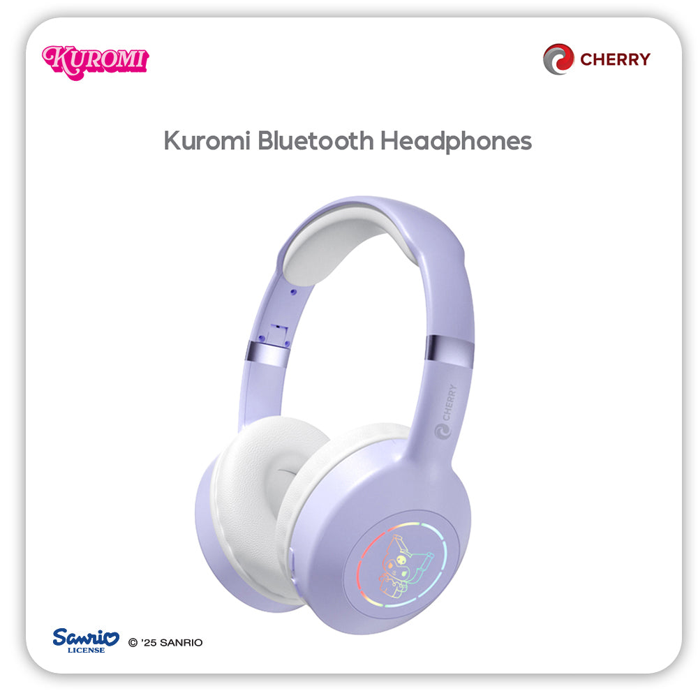 Sanrio Characters and CHERRY Bluetooth Headphones