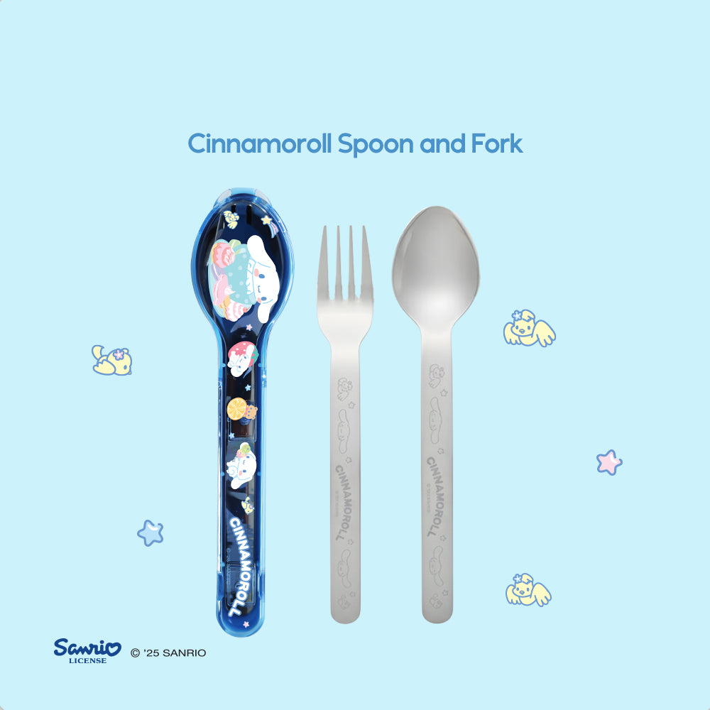 Sanrio Characters and CHERRY Spoon and Fork