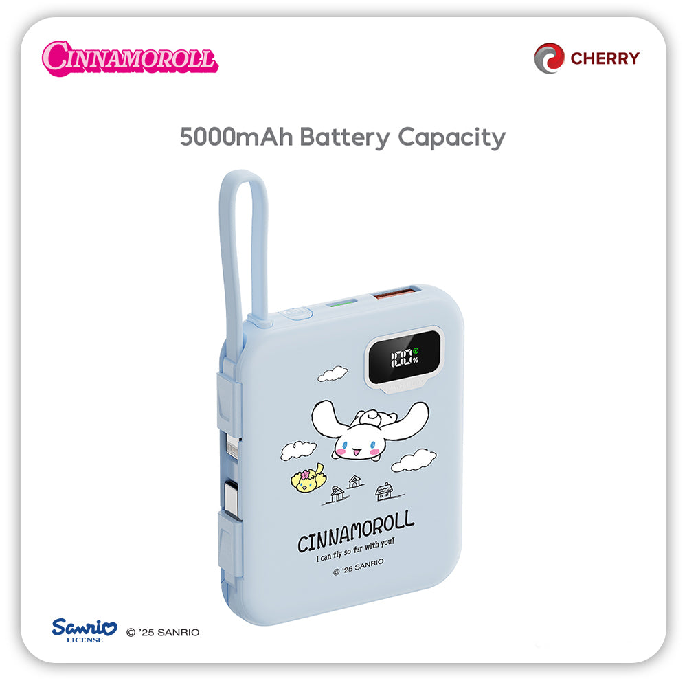 Sanrio Characters and CHERRY Powerbank 5000mAh