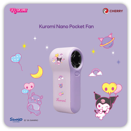 Sanrio Characters and CHERRY Nano Pocket Fan