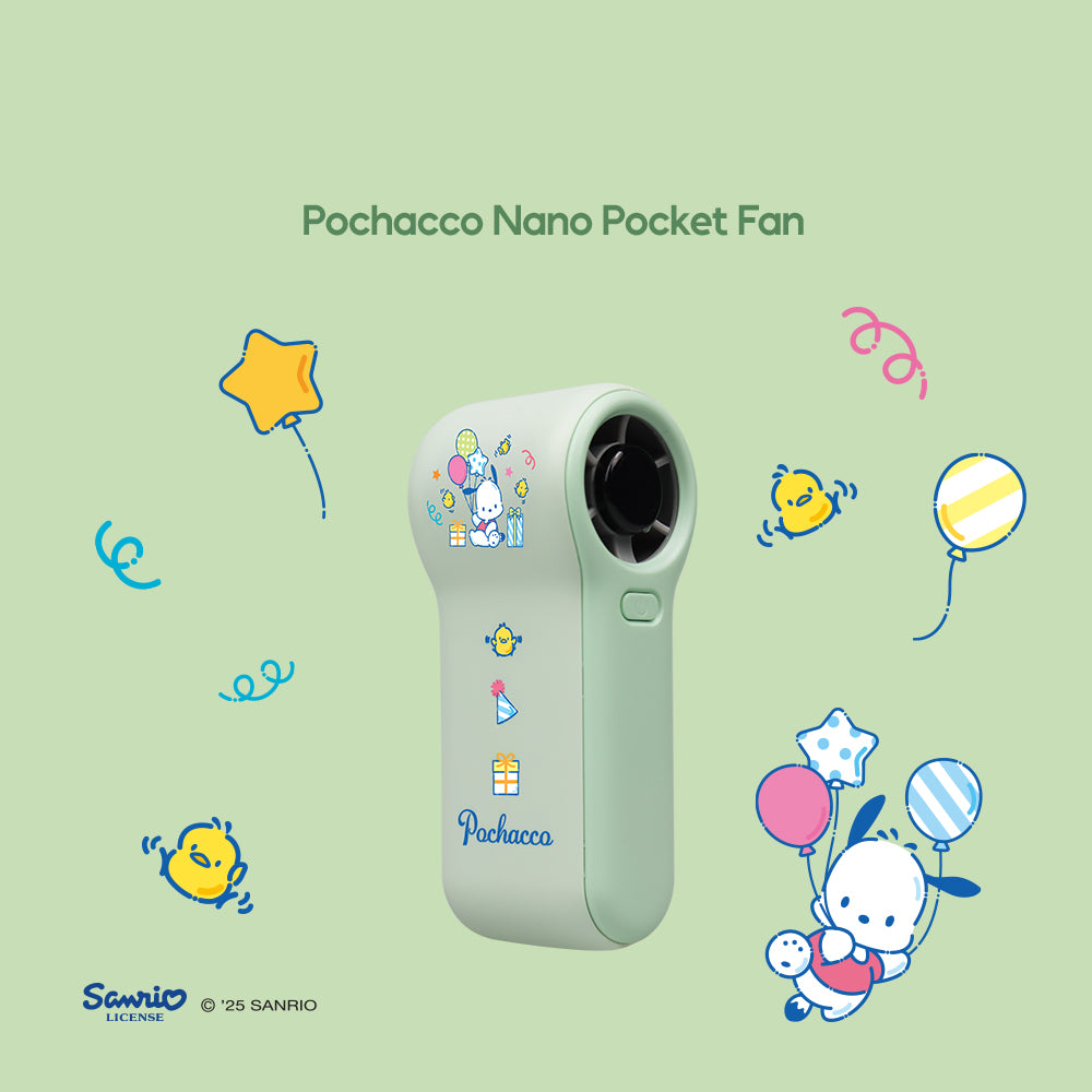 Sanrio Characters and CHERRY Nano Pocket Fan