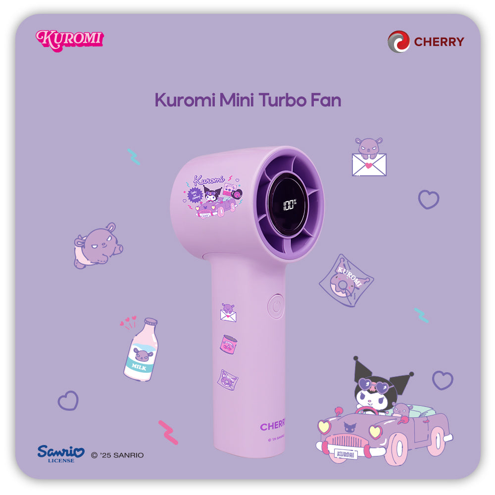 Sanrio Characters and CHERRY Mini Turbo Fan