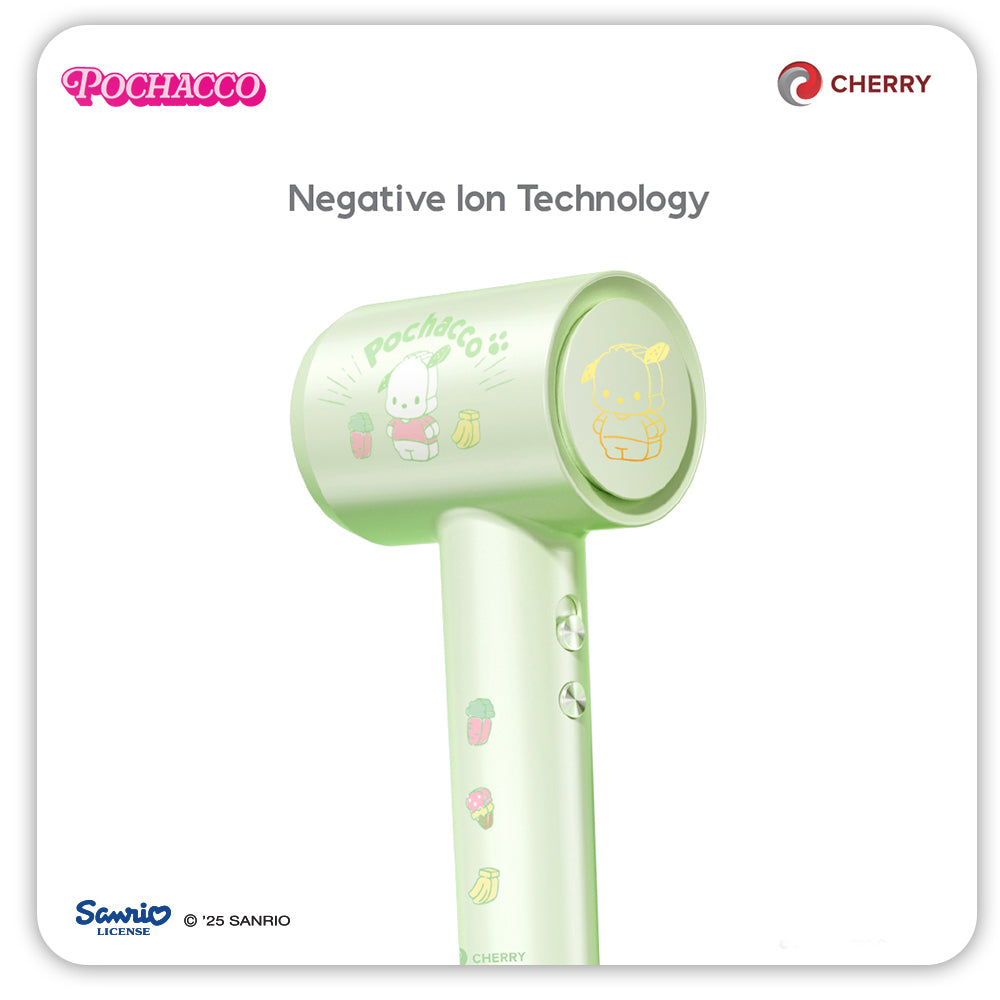 Sanrio Characters and CHERRY High-Speed Hair Dryer