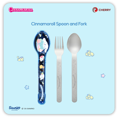 Sanrio Characters and CHERRY Spoon and Fork