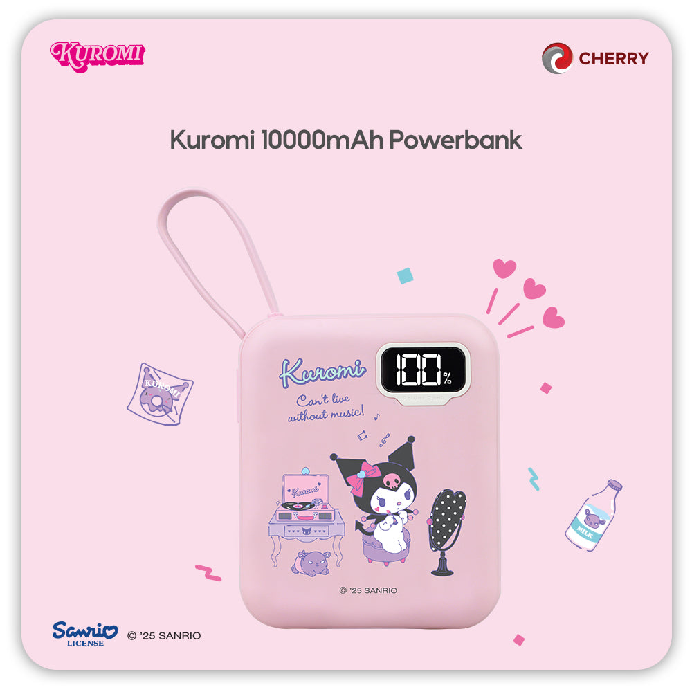 Sanrio Characters and CHERRY Powerbank 10,000mAh