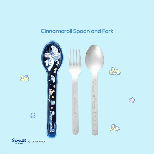 Sanrio Characters and CHERRY Spoon and Fork