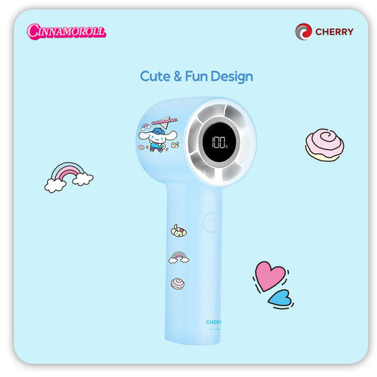 Sanrio Characters and CHERRY Mini Turbo Fan