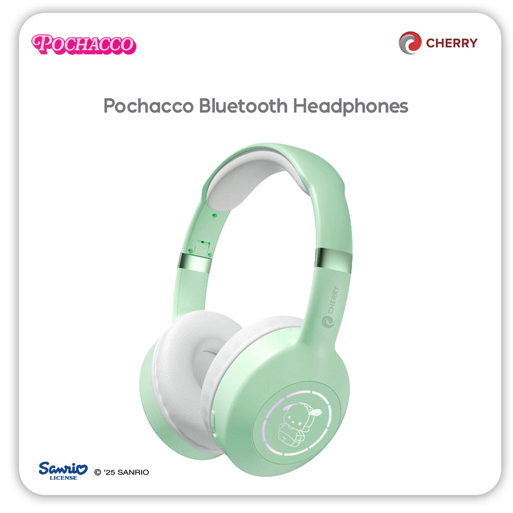 Sanrio Characters and CHERRY Bluetooth Headphones