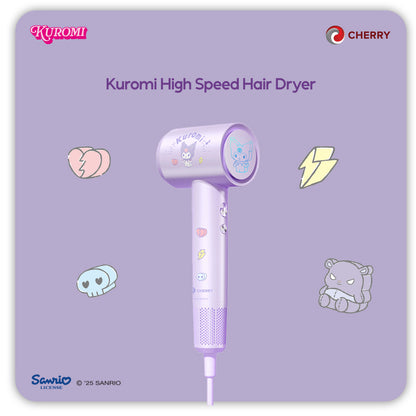 Sanrio Characters and CHERRY High-Speed Hair Dryer