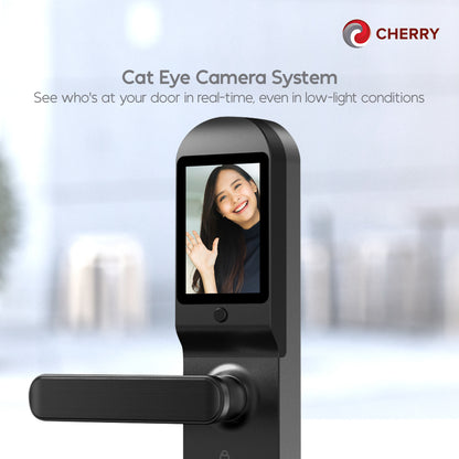 CHERRY 6-in-1 Smart Door Entrance Lock