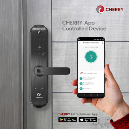 CHERRY 6-in-1 Smart Door Entrance Lock