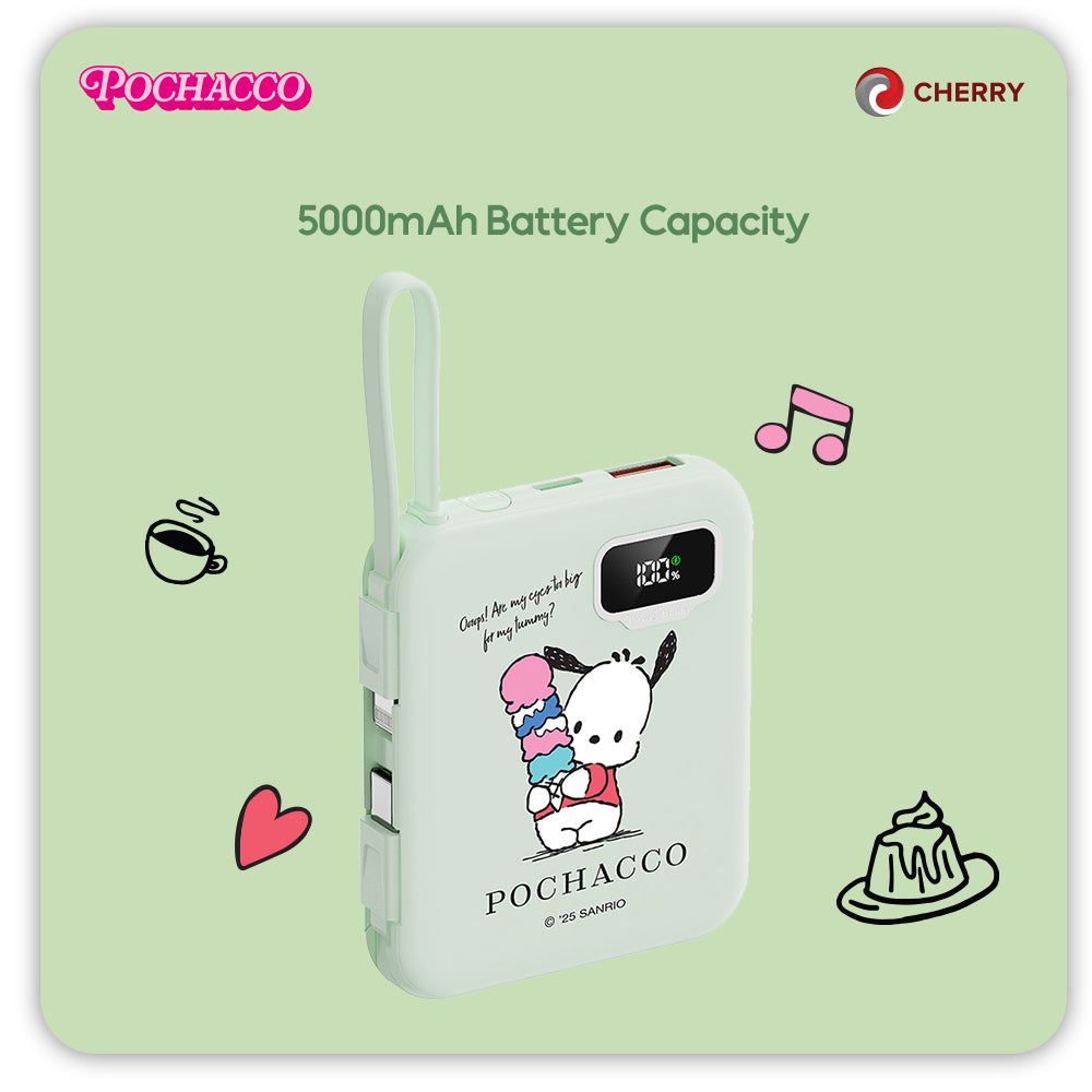 Sanrio Characters and CHERRY Powerbank 5000mAh