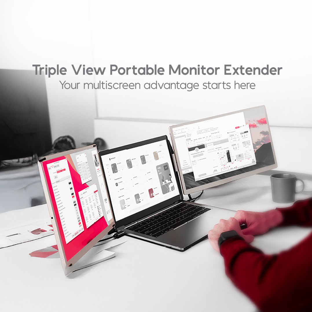 CHERRY Triple View Portable Monitor Extender