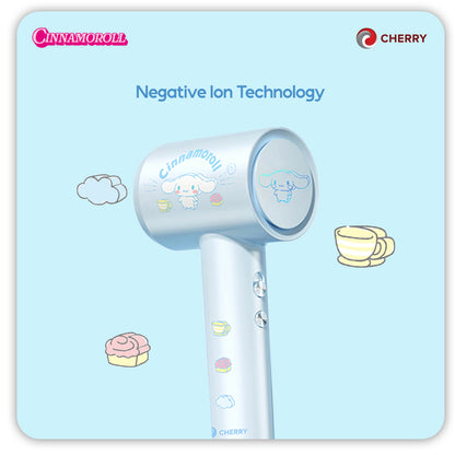 Sanrio Characters and CHERRY High-Speed Hair Dryer
