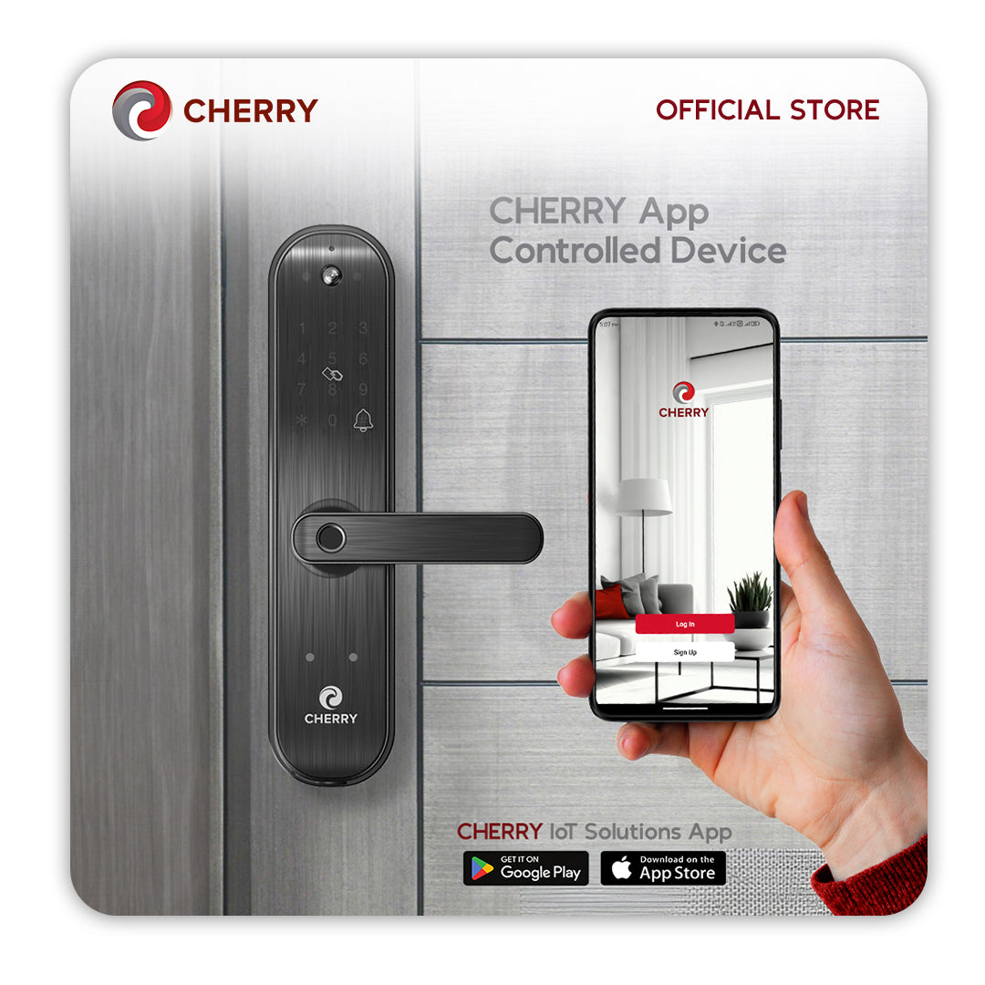 CHERRY 6-in-1 Smart Door Entrance Lock