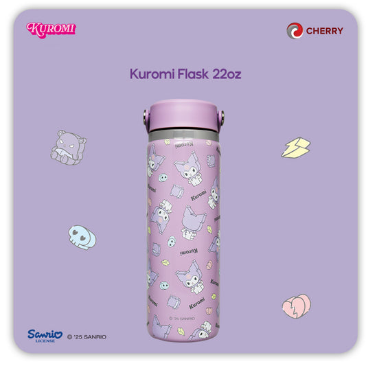 Sanrio Characters and CHERRY Flask 22oz