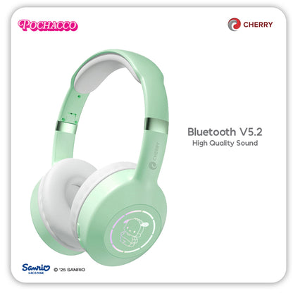 Sanrio Characters and CHERRY Bluetooth Headphones