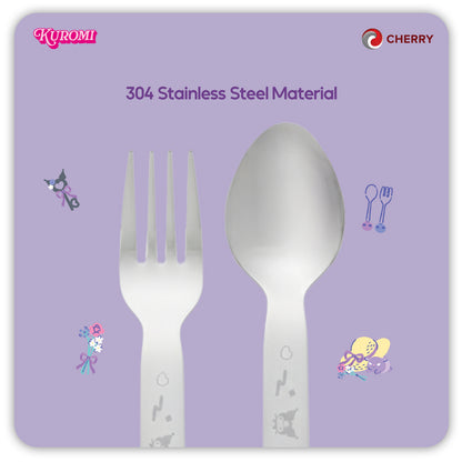 Sanrio Characters and CHERRY Spoon and Fork