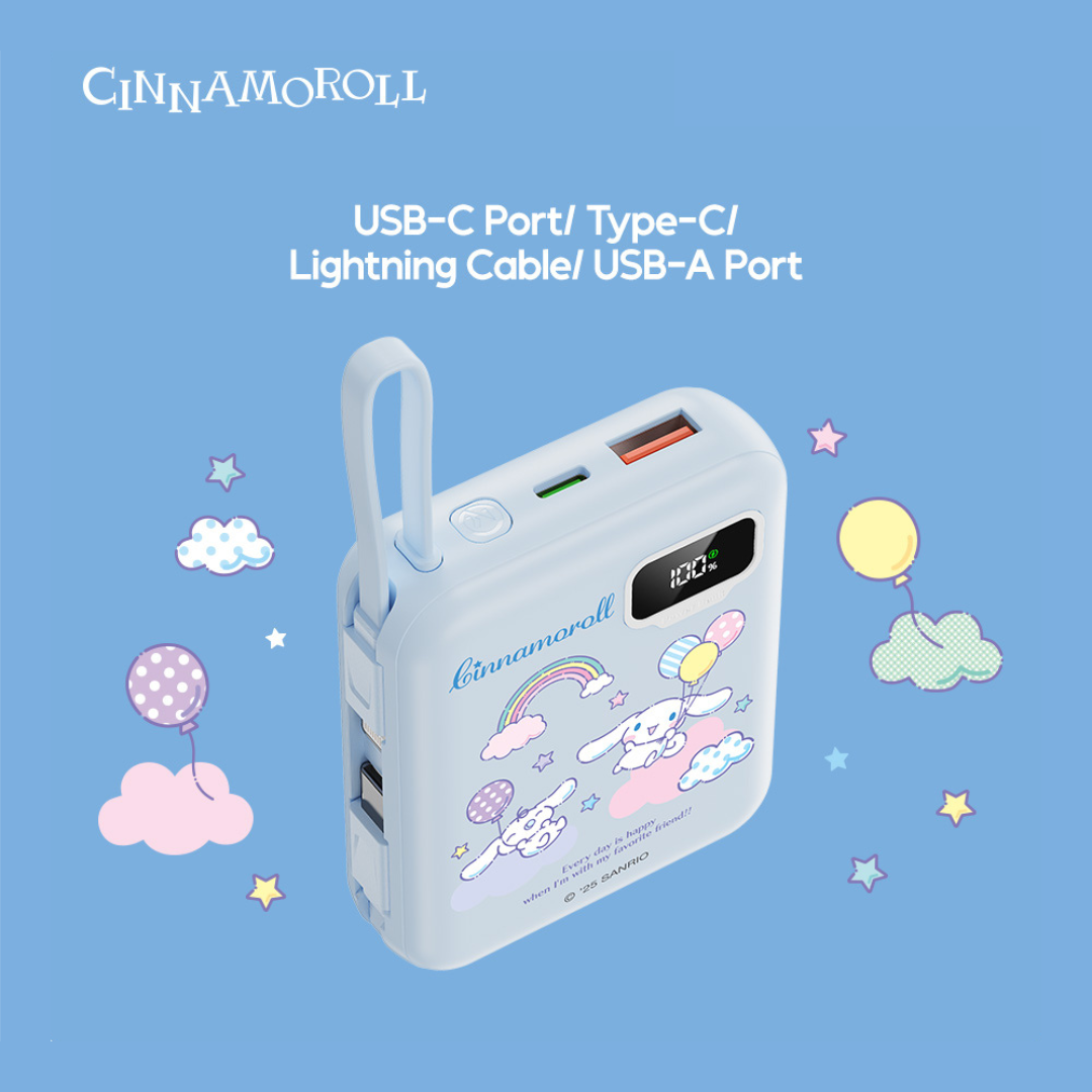 Sanrio Characters and CHERRY Powerbank 10,000mAh