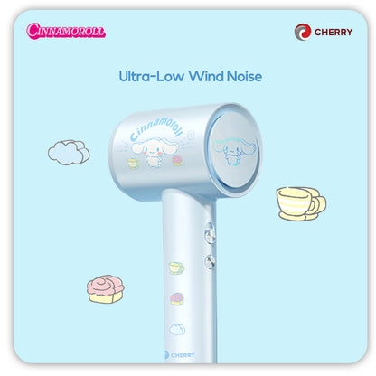 Sanrio Characters and CHERRY High-Speed Hair Dryer