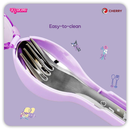 Sanrio Characters and CHERRY Spoon and Fork