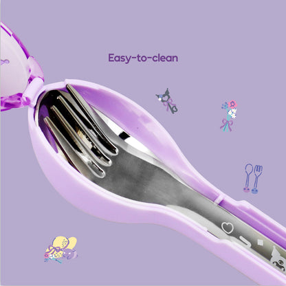 Sanrio Characters and CHERRY Spoon and Fork